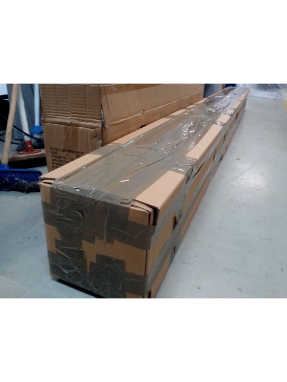 Packing of aluminum profiles, packing led aluminium profiles, led aluminum profiles packing