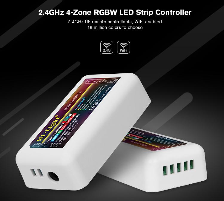 RGBW Steuerung, wifi steuerung, RGBW controller, wifi controller, fut038, futlihgt, mi-light, milight, wifi milight, reviver milight