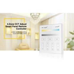 MILIGHT - 4-Zone CCT Adjust Smart Panel Remote Controller - T2