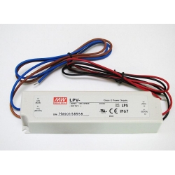 Power supply voltage   LPV-60-12 - 5A -12V - IP67
