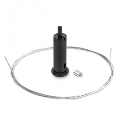RG-1 Fastener set black Ref: 42647L9005 Smooth adjustment of the suspension height at the ceiling