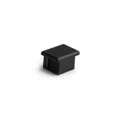 PDS-4-ALU black End cap, High resistance to damage Will not corrode Simple assembly Aesthetically finishing the extrusion