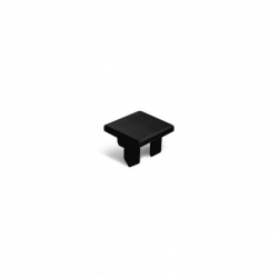 PDS-ZM-PLUS black End cap, High resistance to damage Simple assembly Aesthetically finishing the extrusion