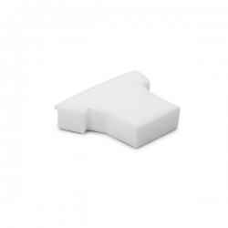 FOLED-W white End cap, Easy assembly Facilitates attaching the cover to the extrusion