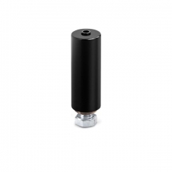 PUSZ-PRET-LEB black Fastener Ref: 42280L9005 Fastener with increased load capacity, used for hanging fixtures on a threaded, steel FI-3 ROD. In addition, it can be used as a connection for one pole of electricity. 