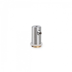FI-8-LIN-MR Fastener silver Ref: 42287 Suitable for profiles with small sizes and smooth surface Suspends and powers the lighting fixture simultaneously