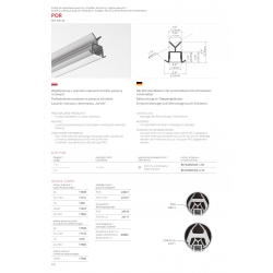 Profile LED POR - to the handrail and balustrade