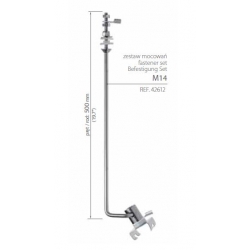 M14 Fastener set Ref: 42612 A ready set of elements for suspension and one-sided powering of a light-weight lighting fixture.