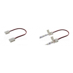 Double connector for 10mm LED strip with cable