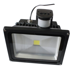 30W LED lamp COLD WHITE MODEL with motion sensor: SL30WFL-CW LED halogen, LED floodlight