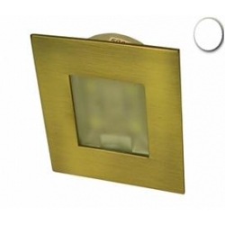 LED CEILING K4-MA-WC, antique brass, white, cold