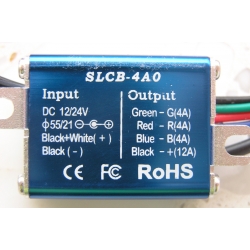 LED RGB Controller SLCB-4 A 0 + REMOTE CONTROL