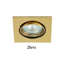 Ceiling fixture - GU10 socket for 230V - Moving - gold