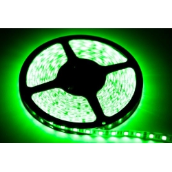 The tape strip 3528 150 diod/5m LED green + power supply