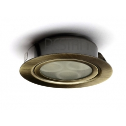 Fixture, housing LED P3000 - brass  - choice of colors