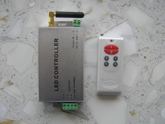 LED Mono Controller 12V 6A DC mit Fernbedienung 
